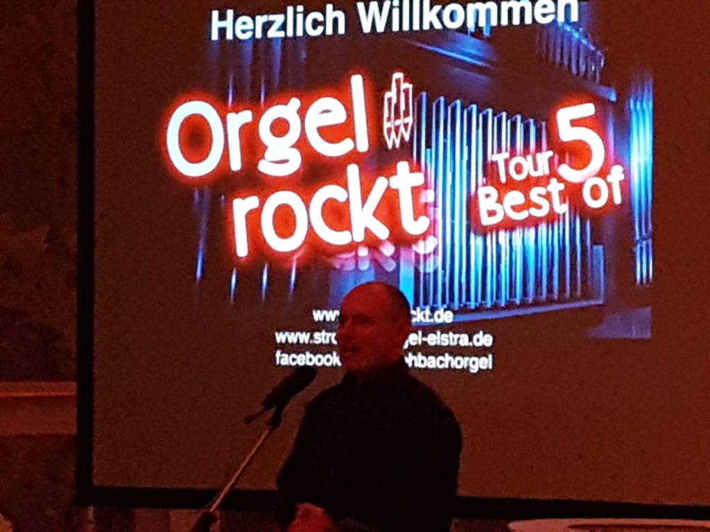 Orgel rockt mit Patrick Gläser